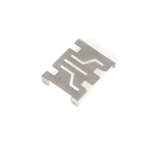 LCX Racing 1/18th RC Crawler Car Stainless Steel Skid Plate Guard Chassis Guard for TRX4M 97044, Upgrades Parts Accessories