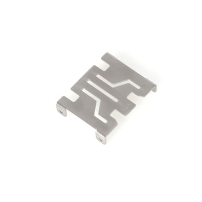 LCX Racing 1/18th RC Crawler Car Stainless Steel Skid Plate Guard Chassis Guard for TRX4M 97044, Upgrades Parts Accessories