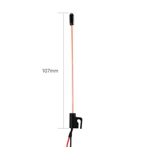 INJORA LED Whip Light Side Fixed for 1/18 1/24 RC Crawlers (Pinkish Purple) - color: Pinkish Purple