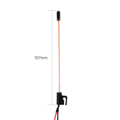 INJORA LED Whip Light Side Fixed for 1/18 1/24 RC Crawlers (Pinkish Purple) - color: Pinkish Purple