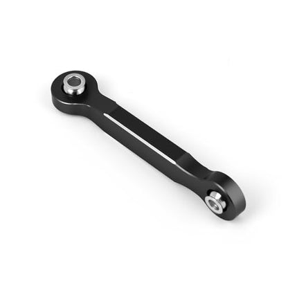 Aluminum Alloy Steering Linkage Tie Rod Upgrades for 1/5 X-MAXX (Black) - color: Black