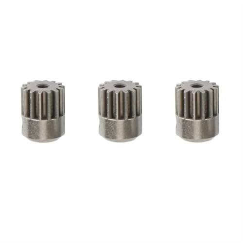 RC Car Assortment for HAIBOXING for HBX 16889 16889A 16890 16890A SG1601 SG1602 rc Car Spare Parts 3Pcs Metal Motor Gear Pinion 14T