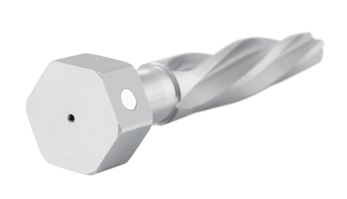 Accusize Industrial Tools 15/16 inch Bridge Reamer, Magnetic Hex Shank, Hss Spiral Flutes Aligning Reamers, Car Reamers, 1523-8045 | Magnetic Hex Shank, HSS Spiral Flutes Aligning Reamers, Size: 15/16", Flt Len: 5", OAL: 7", Hex Shank Size: 1-7/16" - size