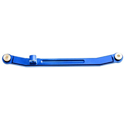 HobbyPark High Clearance Links Set Steering Rod Tie Upgrades for Axial SCX24 Deadbolt AXI90081 B17 Upgrades 1/24 RC Crawler Car (Blue)