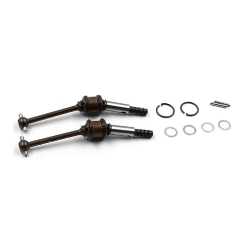 Front Double Joint Universal Shaft for Spring Steel 2pcs for Tamiya for Tt-02 SRX 1/10 RC Car Upgrades Parts TATT-089SP RC Modifications Spare