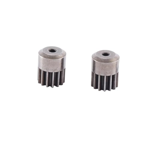 Compatible with MJX for Hyper Go 16207 16208 16209 16210 H16 H16E H16P 1/16 RC Car Spare Parts 2Pcs Motor Gear Pinion Gear 16392 RC Assortment