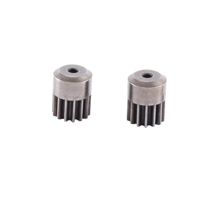 Compatible with MJX for Hyper Go 16207 16208 16209 16210 H16 H16E H16P 1/16 RC Car Spare Parts 2Pcs Motor Gear Pinion Gear 16392 RC Assortment