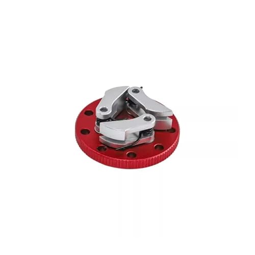 for Traxxas for Nitro for Slash for Rustler T-Maxx Metal Flywheel Clutch Bell Set #4142#4146#3281 RC Car Upgrade Parts Accessories Replacement RC Car DIY Parts(Red) - size: Red