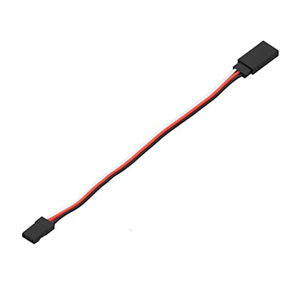 Servo Extension Cable 3 Pin Brass Core High Conductivity Flexible Durable Wire for RC Cars Drones Helicopters Aircraft 10PCS Set (200mm Male to Female) - size: 200mm male to female