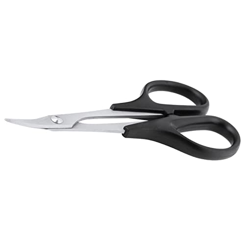 RC Body Reamer Hole Puncher 0-14mm, Curved Scissors & Straight Scissors Combo Repair Tools Set for RC Car Quadcopter Body Shell Body Mounts Lexan Plastic Trimming Cutting, (Black) - color: Black