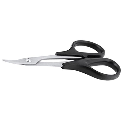 RC Body Reamer Hole Puncher 0-14mm, Curved Scissors & Straight Scissors Combo Repair Tools Set for RC Car Quadcopter Body Shell Body Mounts Lexan Plastic Trimming Cutting, (Black) - color: Black
