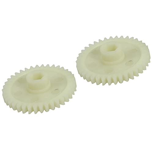 4Pcs Main Drive Gear 38T with 2Pcs RC Car Differential Assembly