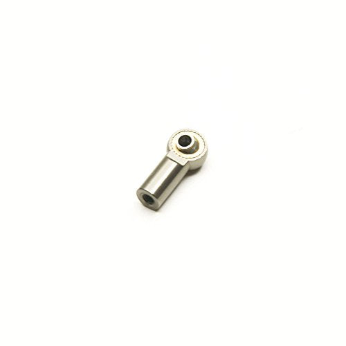 RC-Hub 10Pcs M3 Rod Ends Joint Aluminum M3 Metal Ball End Head Holder Tie for 1/10 RC D90 Axial SCX10 F350 (Titanium)