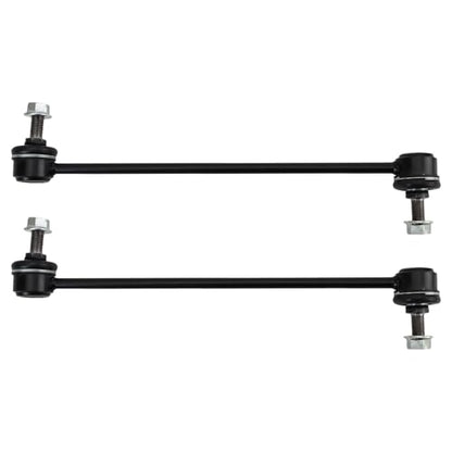 TRQ Front Driver and Passenger Side Sway Bar Link Set 2 Piece for 2017-2022 Chrysler Pacifica 2020-2022 Voyager - style: PSA27960