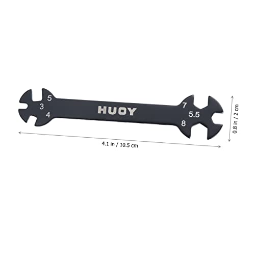 ARTIBETTER Multifunctional Wrench Tool for Turnbuckles Black Car Rod Wrench and Handy for Vehicle Maintenance and Repairs