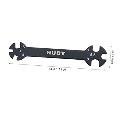 ARTIBETTER Multifunctional Wrench Tool for Turnbuckles Black Car Rod Wrench and Handy for Vehicle Maintenance and Repairs