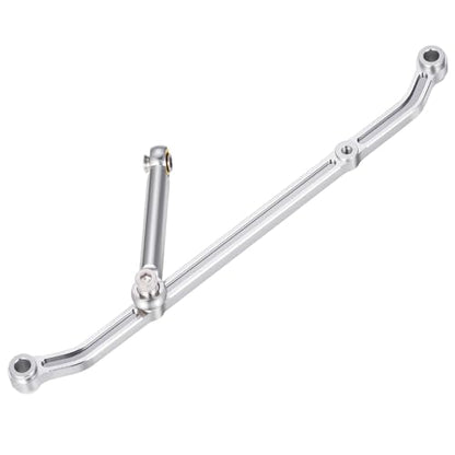 MOHERO Aluminum Steering Link Arm Tie Rod for Axial SCX10 Upgrade - color: Silver