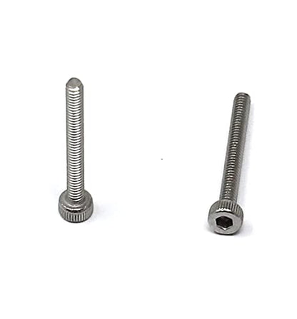 iexcell 100 Pcs M2 x 18mm Thread Pitch 0.4 mm Stainless Steel 304 Hex Socket Head Cap Screws Bolts Kit - size: M2 x 18mm