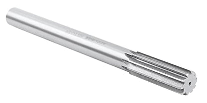 Accusize Industrial Tools 1'' H.S.S. M2 Straight Shank Straight Flute Chucking Reamer, Flute Length 2-3/4'', Oal 10-1/2'', 8 Flute, 5015-0285 | 1" HSS M2 Straight Shank Straight Flute Chucking Reamer, Flt Len 2-3/4", OAL 10-1/2", Right Hand Cut, 8 Flute -