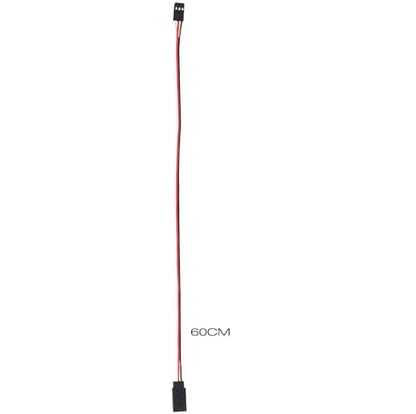 8PCS 600mm Servo Extension Cable 3-Pin Male to Female 30 Core Lead Wire Cable Connectors Control Board Remote - 60CM