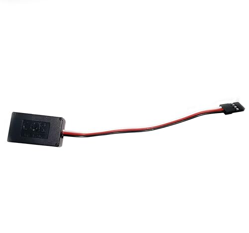 4-6V RC Car Gyro Stabilizer Module SMM System Sensitivity for HBX WPL D12 | SMM vibration gyro sensor, digital PI control, adjustable sensitivity via potentiometer, steering direction switch, 4-6V