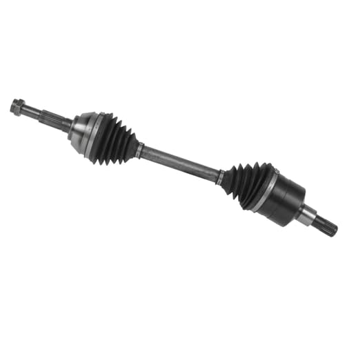 Detroit Axle - Front CV Axles for 2002-2009 Chevy Trailblazer EXT | Buick Rainier GMC Envoy XL XUV Olds Bravada Isuzu Ascender Saab 9-7x, 2003 2004 2005 2006 2007 2008 CV Axle Shaft Replacement - size: D-0027x2/Pair