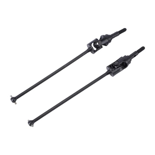 Steel Drive Shaft Wheel Stub Axle Set Compatible with FS-10 RC Car Truggy CNC Machined CVD Front Dogbones Adapter Universal Joint Replacement Part
