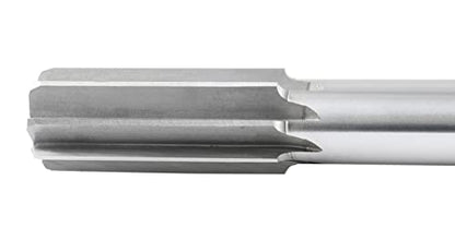 Accusize Industrial Tools 5015-0320 H.S.S. M2 Straight Shank Straight Flute Chucking Reamer, 1-1/4 in | 1-1/4" HSS M2 Straight Shank Straight Flute Chucking Reamer, Flt Len 3", OAL 11-1/2", Right Hand Cut, 10 Flute - size: 1-1/4 in.