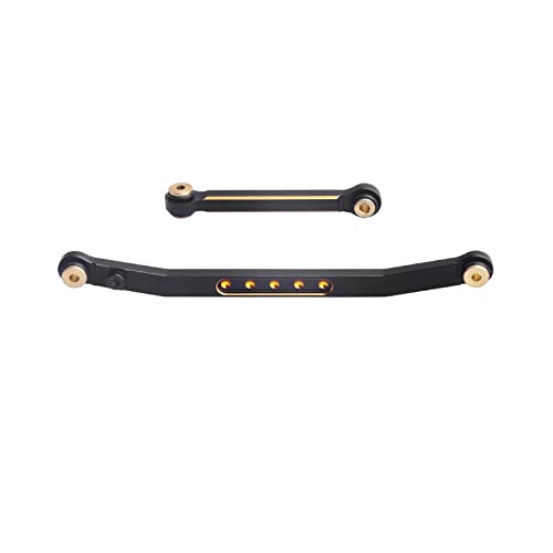 1/24 RC Link Kit with Aluminum Front Steering Linkage Set Fits for Axial SCX24 Deadbolt AXI90081 1/24 RC Crawler Car Upgrade Parts