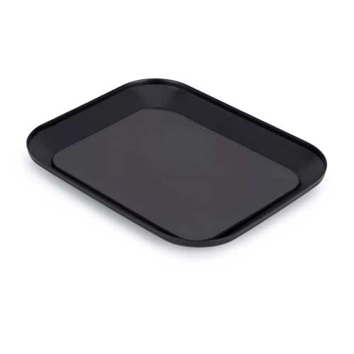 RC Car Repair Kit for 1/10 RC Crawler Remote Control Car 1Pcs Aluminum Alloy Magnet Screw Tray Upgrade Parts Repair Modify Replacement Accessories - color: Black