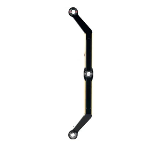 RC Cars Crawler Parts Compatible with TRX4M 1/18 RC Crawler Upgrade Parts Brass Caster Blocks C-hubs Axle Diff Cover Steering Cup Shock Cap(Steering Links) - size: Steering Links