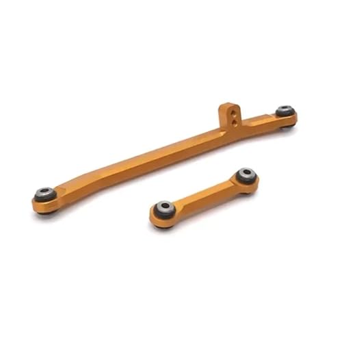 Compatible with Axial for SCX24 90081 4WD for Mini RC for Climbing Car Crawler Car Truck for Buggy Accessories Upgrade Parts Steering Rod Linkage - color: Yellow