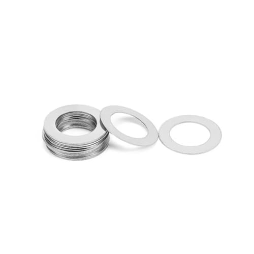 Metal shims, 10/20Pcs,Ss 304 Super Ultra Thin Flat Washer Shim Plain Gasket M9 M10 M12 M13/M14 M15 M16 M17 M18 M20 M22 M25 M30/Thick 0.30Mm/M14*20Mm 20Pcs(Thick 0.30mm,M10*18Mm 20Pcs)