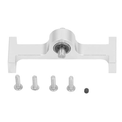 RC Models Spare Parts 70mm Transfer Case Transmission Gearbox with 5mm D Shaped Shaft for 1/10 RC Crawler Upgrade Parts Accessories - color: Silver