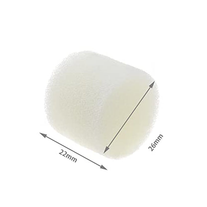 Create idea 8Pcs RC Car Air Filter Cotton Replacement Compatible with HSP 02028 1/10 RC Car RC Air Filter RC Accessories Replacement Part