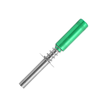 Glow Plug Igniter RC Starter Kit with N3 Glow Plug, RC Engine Igniter for Methanol Fuel Oil Powered Vehicles, Aluminum Alloy Glow Plug Starter for HSP 80103 RC Car, Aircraft, Ships (Green) - color: Green