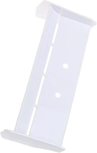 1/10 RC Plastic Rear Spoiler Compatible with 1:10 Scale RC Off-Road Short Course Truck Buggy Racing Rear Wing Tail (White) - color: White