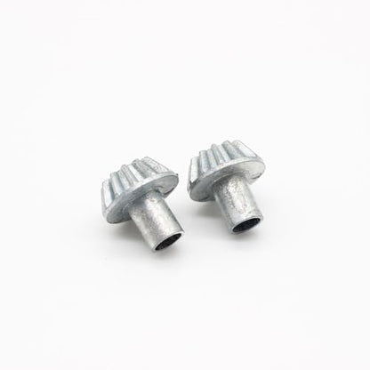 2PCS 12T Metal Bevel Gear Replacement RC Parts for WLtoys 124008 124010 1/12 4WD RC Car - color: Bevel Gear