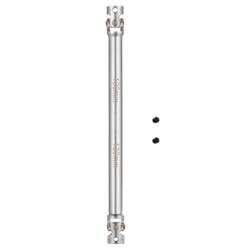 RC-Hub 1Pcs Metal RC Driveshafts for 1:14 Tamiya Trailer Tractor Truck | 45-50/47-57/55-67/60-80/70-90/110-260mm Drive Shaf,RC Car Upgrade Parts - size: 100-130mm