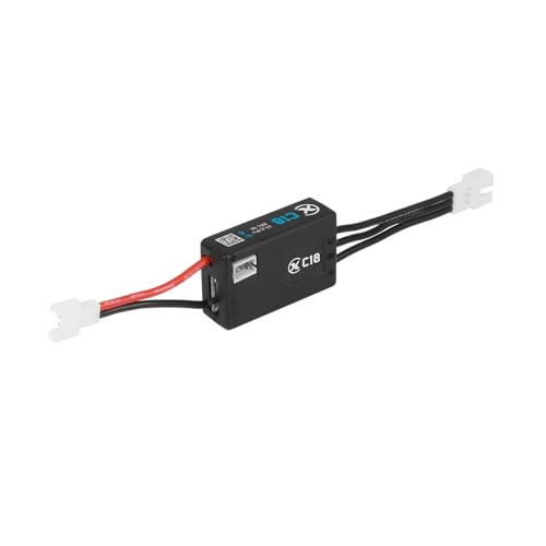XC C18 Sensorless Brushless ESC for 1/18 1/24 RC Car,2S 30A | Bluetooth APP Programming,5.0V BEC,Multiple protection
