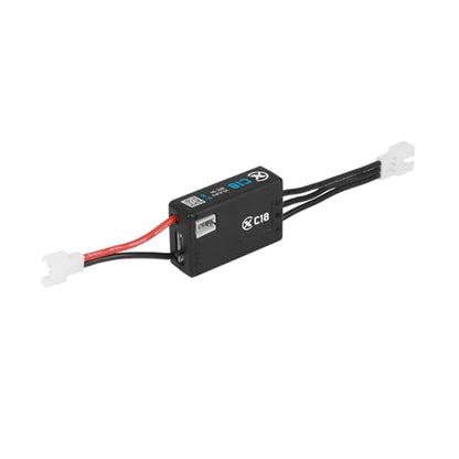 XC C18 Sensorless Brushless ESC for 1/18 1/24 RC Car,2S 30A | Bluetooth APP Programming,5.0V BEC,Multiple protection