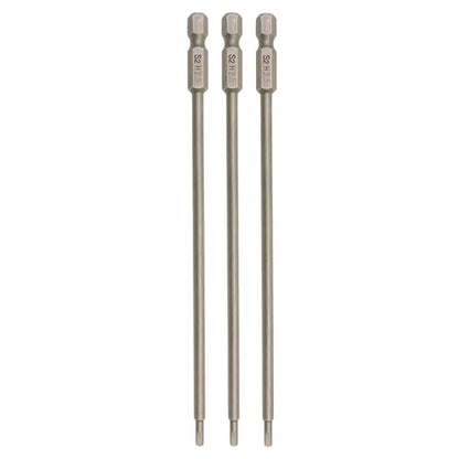 RC Hex Bit 2.5mm for Electric Screwgun/Power Drill(3pcs Hex 2.5mm) | 6 Inch Power Bits,Hex Head Allen Wrench Drill Bit Set,Professional Grade ¼ Inch Hex Shank for Screwdrivers,High Quality Steel - size: 2.5MM * 3PCS