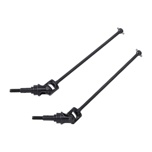 Steel Drive Shaft Wheel Stub Axle Set Compatible with FS-10 RC Car Truggy CNC Machined CVD Front Dogbones Adapter Universal Joint Replacement Part