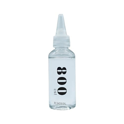 AMK Silicone RC Shock Oil 60ml, 350-2000cSt, for RC Crawler Buggy Monster Truck Short Course (800cSt)