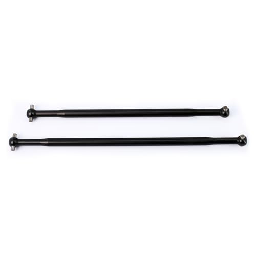 Steel Front & Rear Center Driveshaft Upgrades Part for 1/7 Big Rock 6S BLX,ReplaceARA310952&ARA310460(Black)
