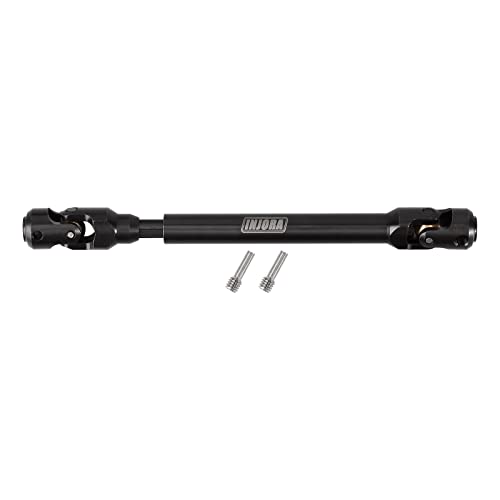 INJORA Steel Heavy-Duty Drive Shaft for 1/10 RC Car Crawler (129mm-179mm) - size: 129mm-179mm