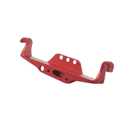 Hobby Details Aluminum Rear Axle Gear Box Skid Link Wheel Upgrade Set for 1/30 Axial SCX30 Jeep Wrangler RC Cars, Red (Battery Tray) - color: Battery Tray