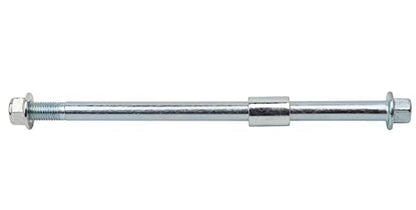 Mokuo 10 * 200mm(0.39″*7.87″) Front Rear Axle with Bushing 20mm Fit for Motorcycle Pit Dirt Bike Moped Scooter QUAD ATV Mini Bike Parts - size: 10-200