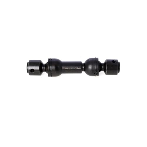 LCX 1/10th RC Crawler Car Hard Steel Universal Drive Shaft for RC Truck TRX4 TRX6 SCX10 SCX10 II SCX10 III SCX10 PRO UTB10 RBX10 Capra Gen8, Upgrades Parts Accessories (55-70mm / 2.16-2.75 in)