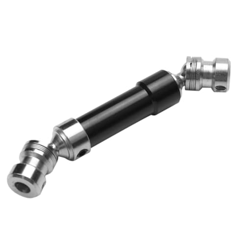 RC Car Drive Shafts Compatible with Wltoys 12428 12423 1/12 RC Short Course for Desert for Buggy Off-Road Car Parts 2Pcs Metal Rear Center Drive Shaft CVD